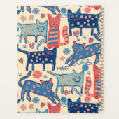 Retro Cats  Planner (Achterkant)