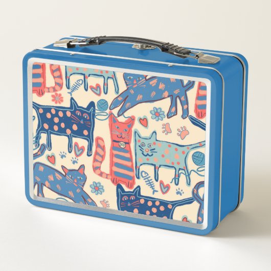 Retro Cats Print (Achterkant)