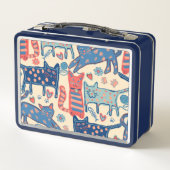 Retro Cats Print (Achterkant)