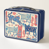 Retro Cats Print (Voorkant)