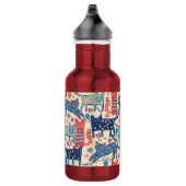 Retro Cats Waterfles (Rechts)