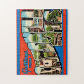 Retro Catskill-gebergte 11x14 Legpuzzel (Verticaal)
