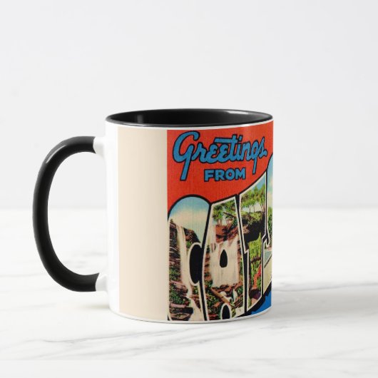 Retro Catskill-gebergte Mok (Links)