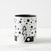 Retro-catwalkmodel, vintage art deco mode mok (Midden)