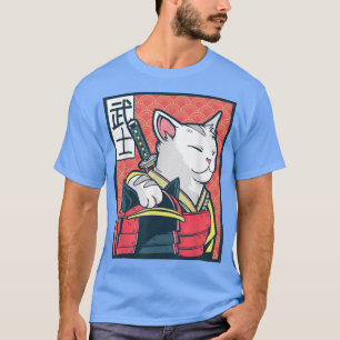 Retro Catzilla - oude Japanse katkunst - Anime T-shirt