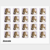 Retro cavia 'Betty' Stickers (Vel)