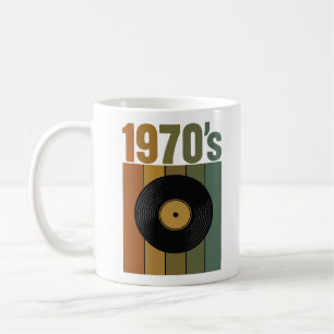 Retro cd 1970s vintage  koffiemok