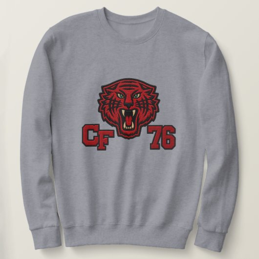Retro CFHS Letterman Sweatshirt (Design voorkant)