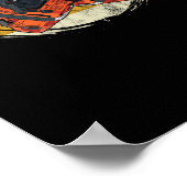  Retro Chainzaag Lumberjack Lumber Wood Poster (Hoek)