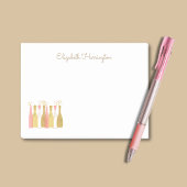 Retro Champagneflessen Glam Retro Jaren 60 Stijl Post-it® Notes