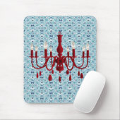 Retro Chandelier Glamor ~ Mousepad Muismat (Met muis)