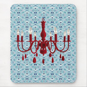 Retro Chandelier Glamor ~ Mousepad Muismat