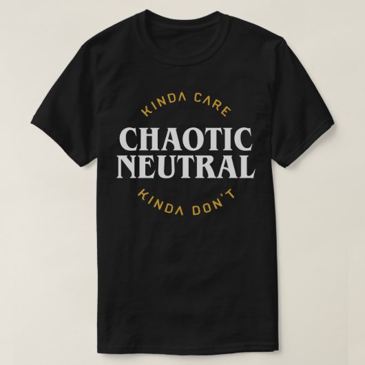Retro Chaotische Neutrale Meme Game Master Quotes T-shirt (Design voorkant)