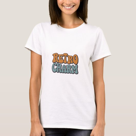 Retro Charm T-shirt (Voorkant)