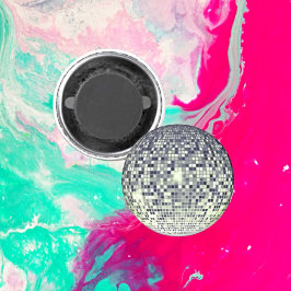 Retro charme en funky ritmes -  discobal magneet