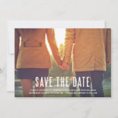 RETRO CHARME | SAVE THE DATE AANKONDIGING (Voorkant)