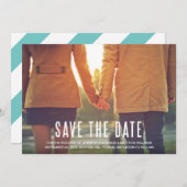 RETRO CHARME | SAVE THE DATE AANKONDIGING (Voorkant / Achterkant)