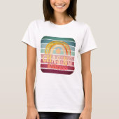 Retro Chasing Rainbows T-shirt (Voorkant)