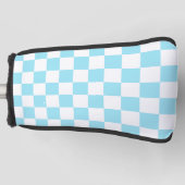 Retro Checkerboard Golfheadcover (Voorkant)