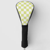 Retro Checkerboard Golfheadcover (Voorkant)