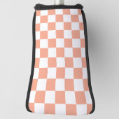 Retro Checkerboard Golfheadcover (Draai 90)