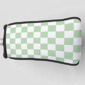 Retro Checkerboard Golfheadcover (Voorkant)