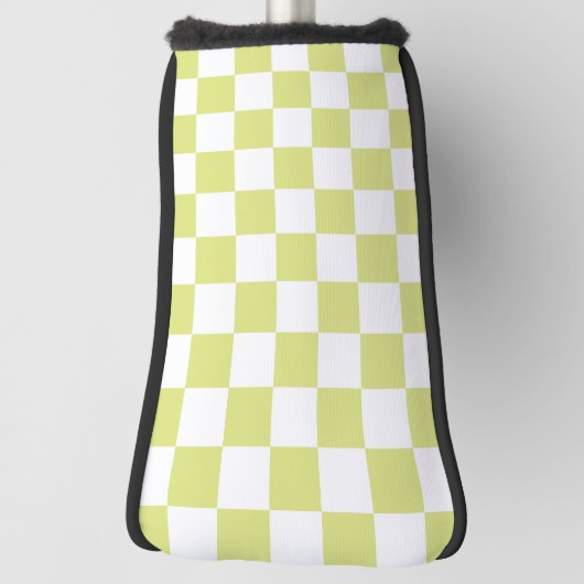 Retro Checkerboard Golfheadcover (Draai 90)