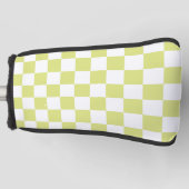 Retro Checkerboard Golfheadcover (Voorkant)