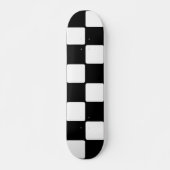 RETRO CHECKERBOARD  Skateboard (Voorkant)