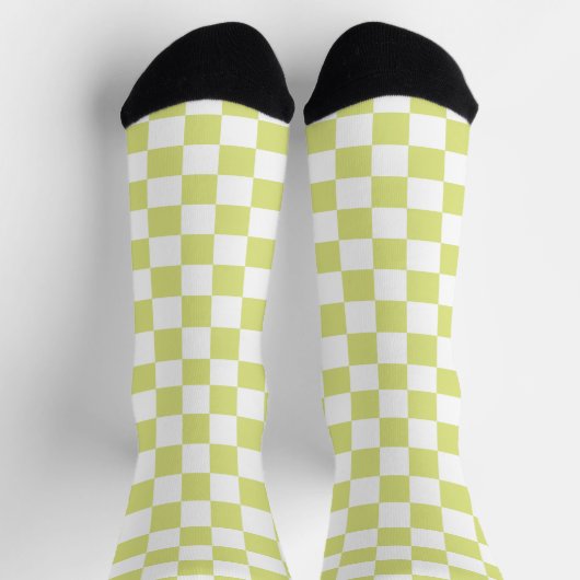 Retro Checkerboard Sokken (Top)