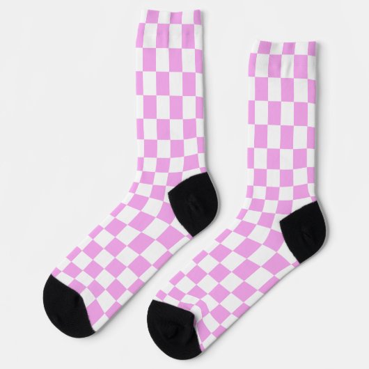 Retro Checkerboard Sokken (Links)
