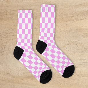 Retro Checkerboard Sokken