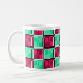 Retro Checks Diner Pret Fun Lounge Koffiemok