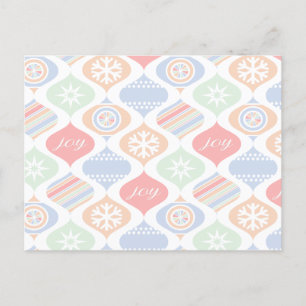 Retro Cheer Feestdagenkaart