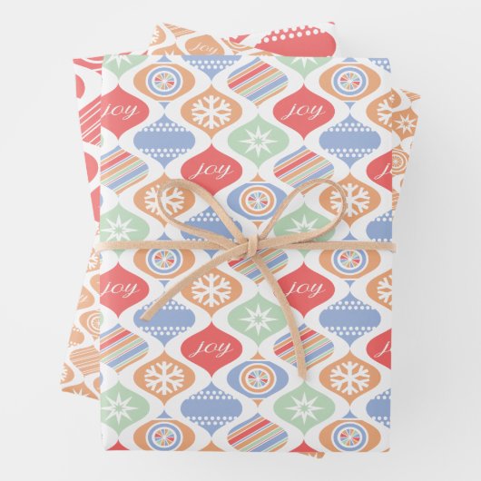 Retro Cheer Inpakpapier Vel (In situ)