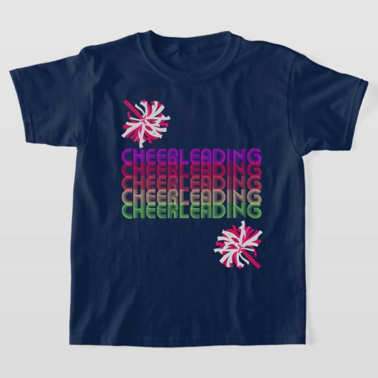Retro Cheerlead T-Shirt (Laagn)