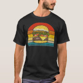 Retro  Cheeseburger Design Costume Lovers T-shirt (Voorkant)