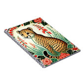 Retro Cheetah Notitieboek (Rechterzijde)