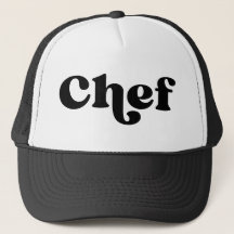 Retro Chef Black en White