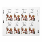 Retro Chef Labels Label Cadeaus van Keuken Cadeau (Full Sheet)