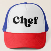 Retro Chef Trucker Pet (Voorkant)