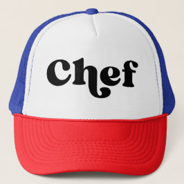 Retro Chef Trucker Pet