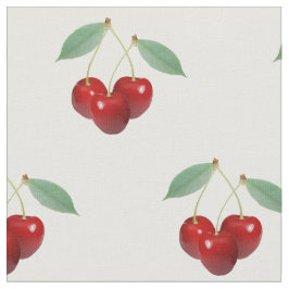 Retro Cherries Fabric Stof