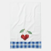 Retro Cherries Kitchen Towel Theedoek (Verticaal)