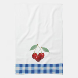 Retro Cherries Kitchen Towel Theedoek