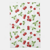 Retro Cherries Kitchen Towel Theedoek (Verticaal)
