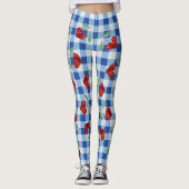 Retro Cherries Leggings (Voorkant)