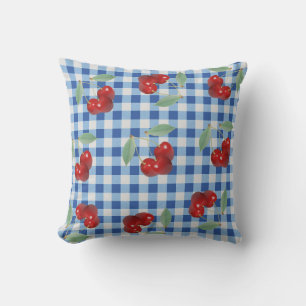 Retro Cherries Outdoor Pillow Buitenkussen