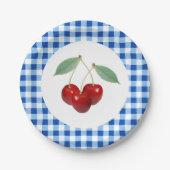 Retro Cherries Paper Bord (Voorkant)