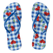 Retro Cherries Teenslippers (Voetbed)
